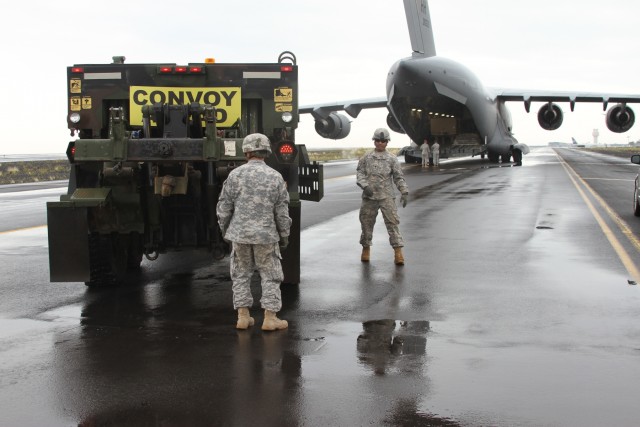 Lightning Support Soldiers deploy to Big Island for three-week exercise