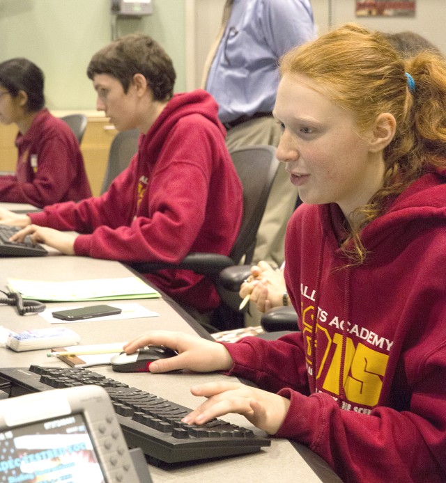 Local students represent Picatinny in DOD math competition