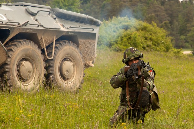 Romania proving a strong ally during Exercise Combined Resolve IV