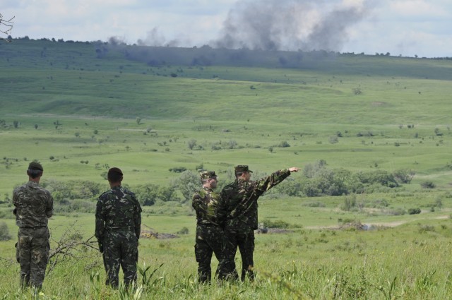 Distinguished Visitors Day at Cincu Training Area
