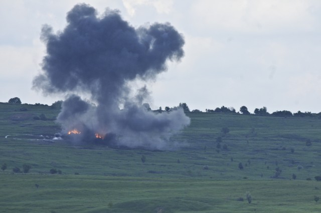 Distinguished Visitors Day at Cincu Training Area
