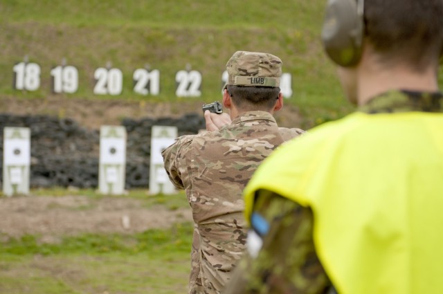 US Troops, EDF enjoy friendly competition