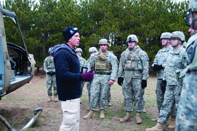 Former flight medic trains Soldiers at Fort Drum sim center