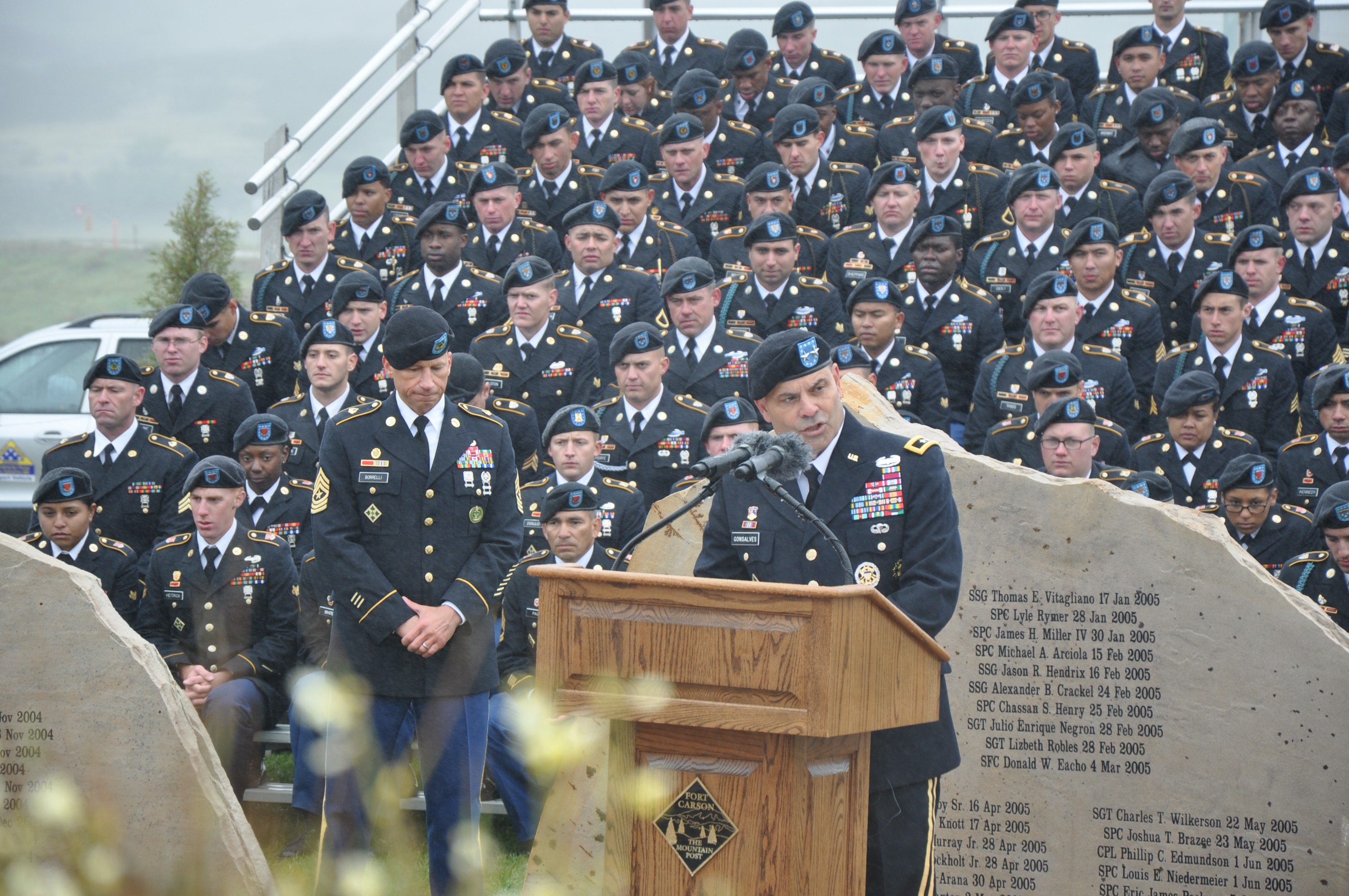 Gone but not Fort Carson honors fallen Soldiers Article