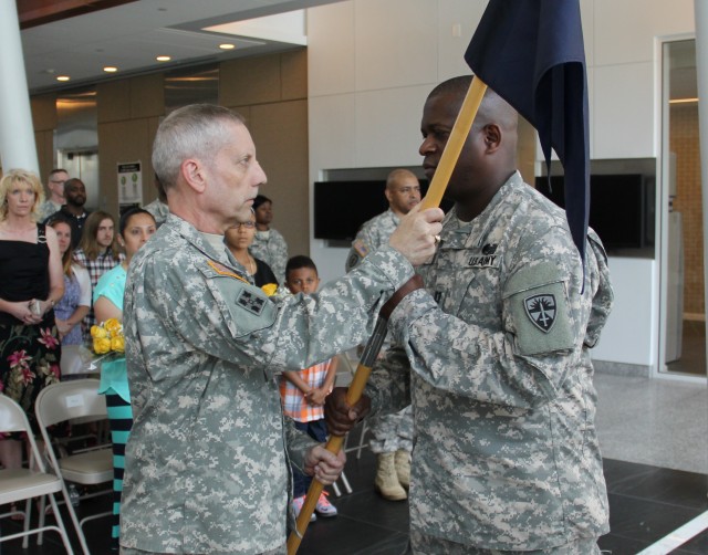 ATEC's Headquarters and Headquarters Company welcomes new commander