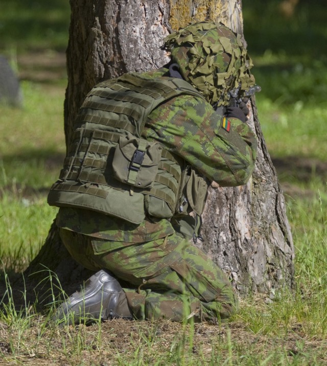 Team Eagle participate in force on force competition