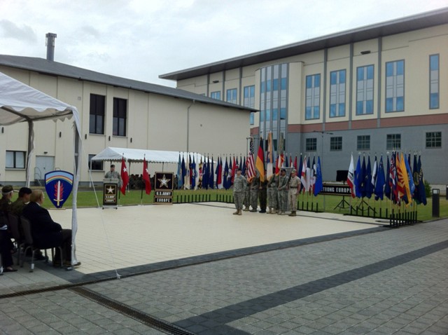 Army Europe welcomes new deputy commanding general and command sergeant major
