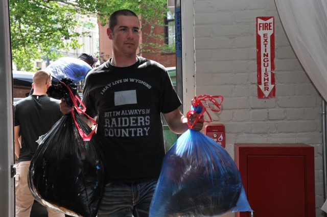 Natick bands together for homeless veteran clothing drive