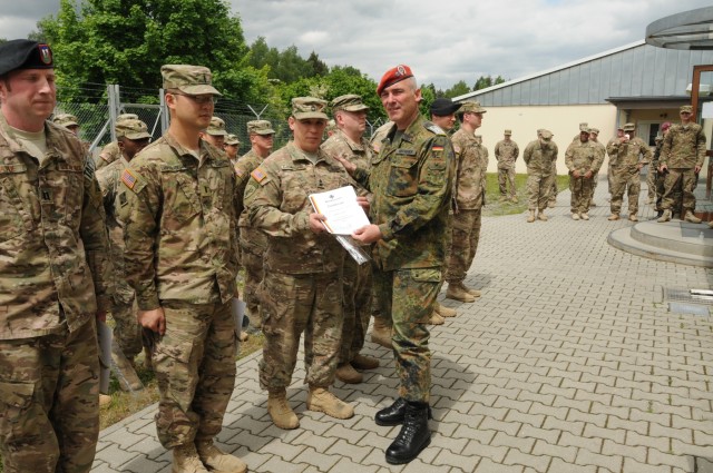 4ID MCE Earns Schutzenschnur