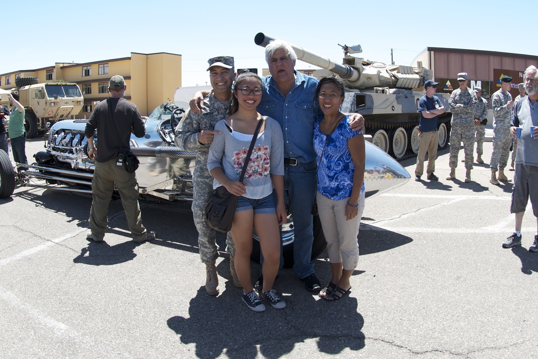 Jay Leno visits Fort Irwin, MEDDAC Soldiers Article The United