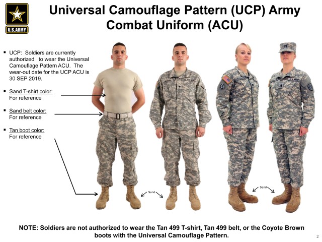 Operational Camouflage Pattern Army Combat Uniforms available July 1