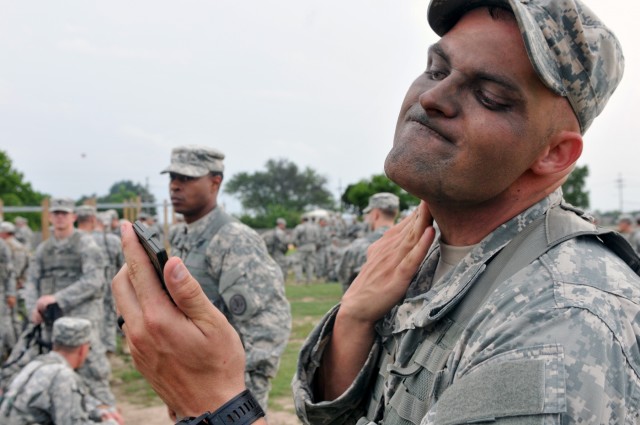 'Thunder' Squadron troopers build camaraderie, morale through 25-mile ruck march