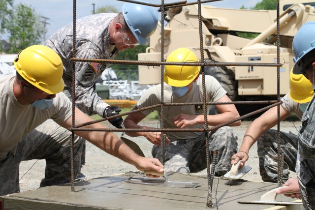 80th Training Command's carpentry, masonry course builds solid foundation for soldiers