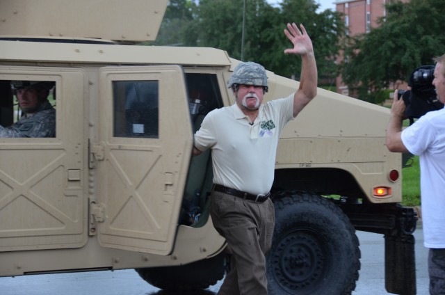 Scenes for Fort Leonard Wood's FOX Sports Midwest telecast 'This One's For You'