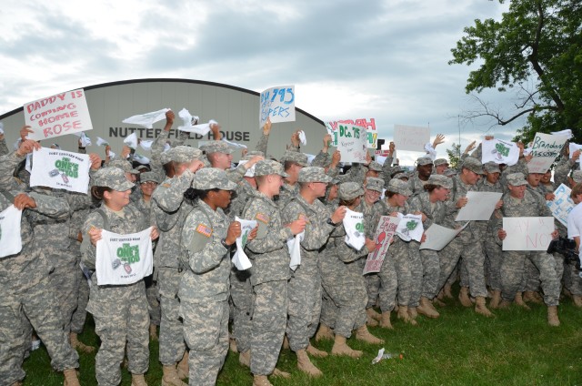 Scenes for Fort Leonard Wood's FOX Sports Midwest telecast 'This One's For You'