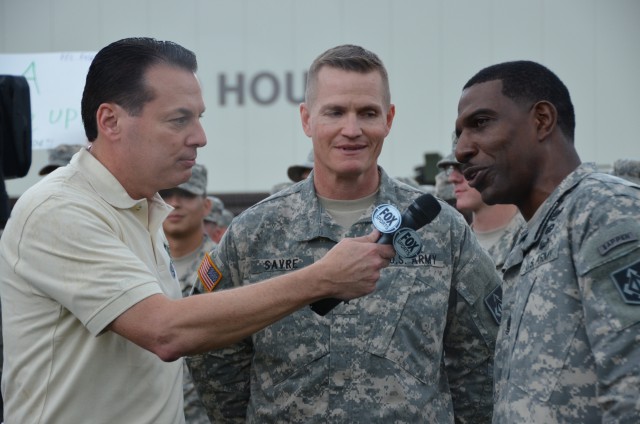 Scenes for Fort Leonard Wood's FOX Sports Midwest telecast 'This One's For You'