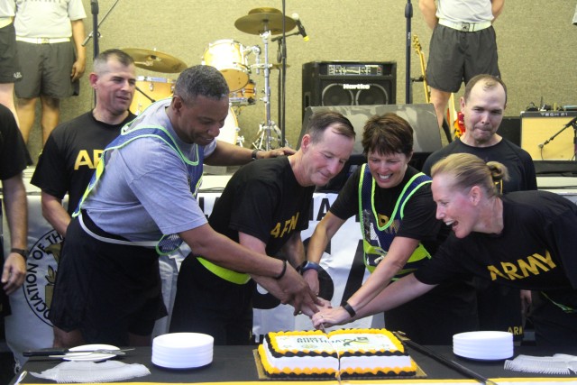 Cake-cutting.