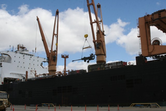 599th discharges Pathways cargo after 5 months of travel