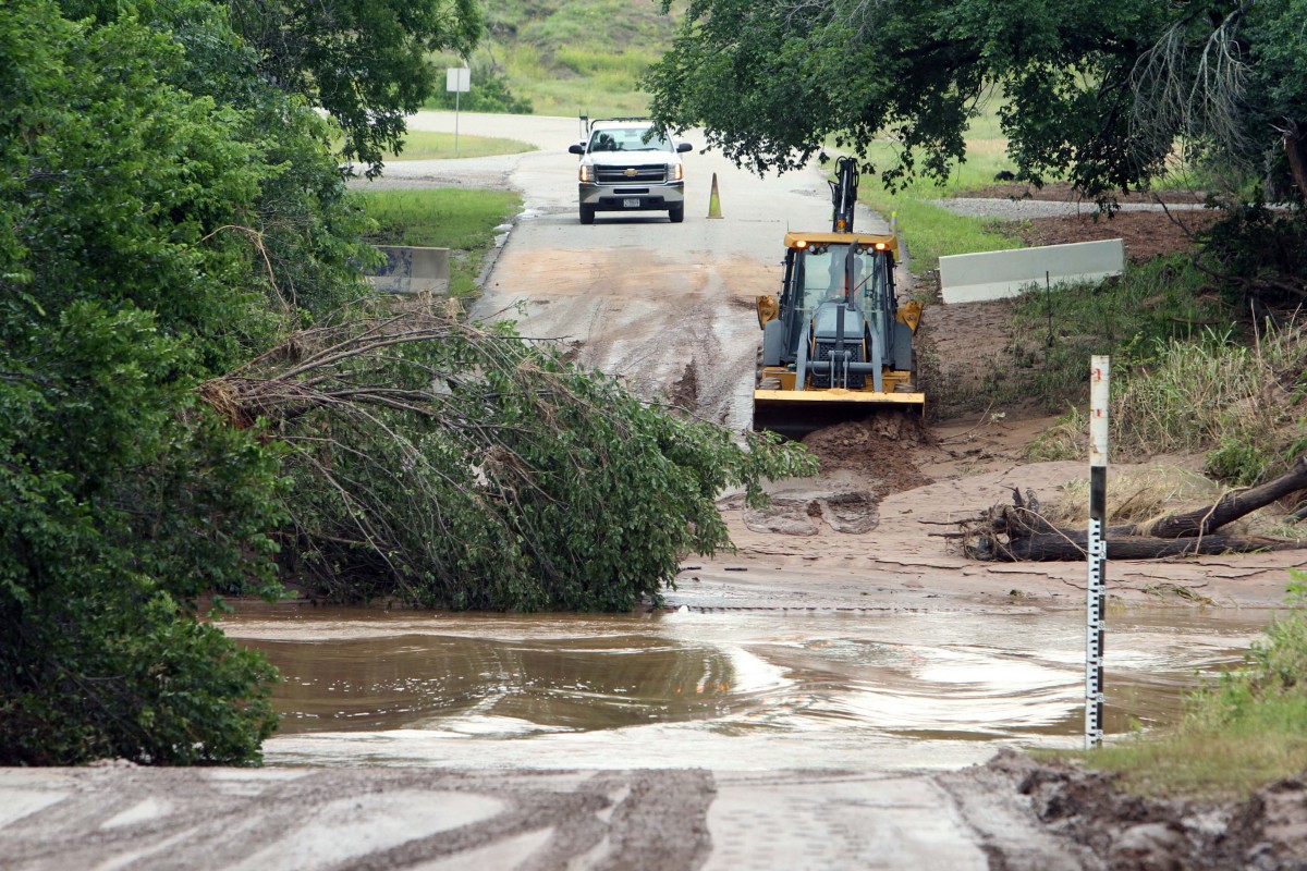 Fort Sill public works cleans up after record storms Article The