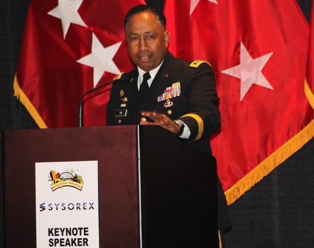 Army leader opens business symposium