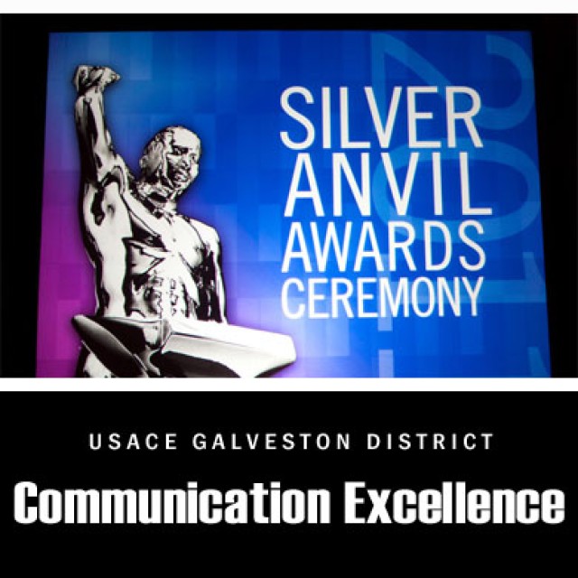 USACE Galveston District earns 3 Silver Anvils