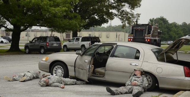 Full-scale exercise simulates tornado touchdown on post