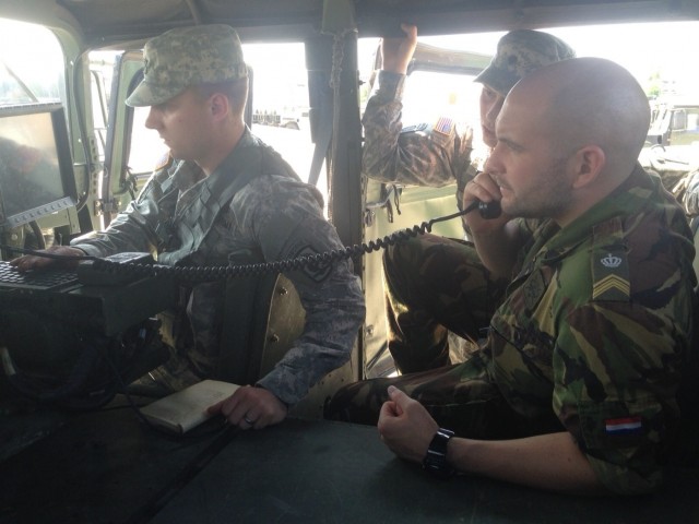 173rd Airborne Brigade conducts multinational radio training