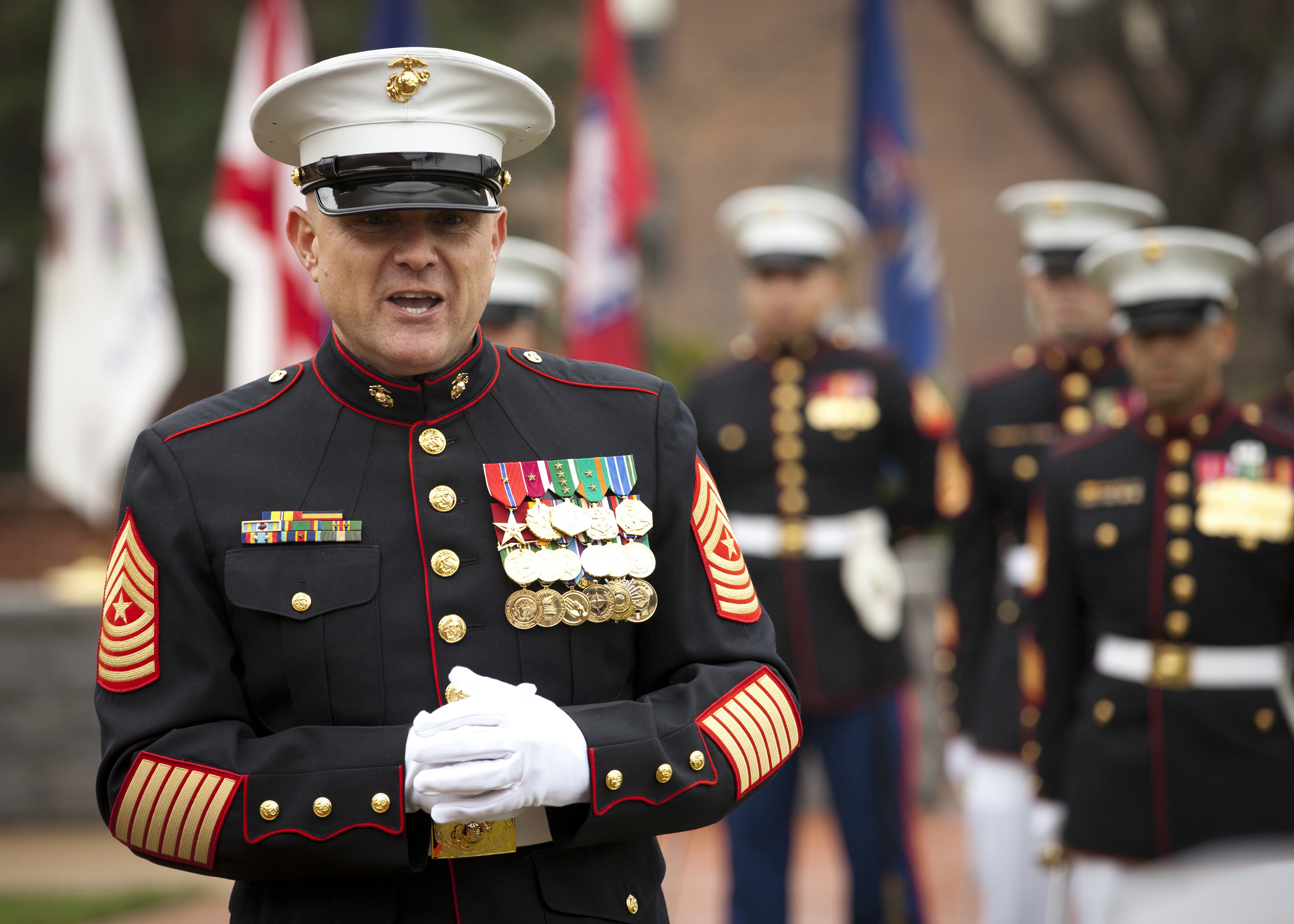 Get to know Marine Corps Sgt. Maj. Robert Pullen Article The