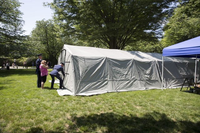 New power-generated tents boost JBM-HH emergency response capability