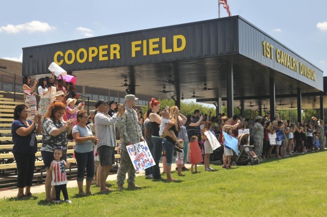 Cav unit returns from South Korea