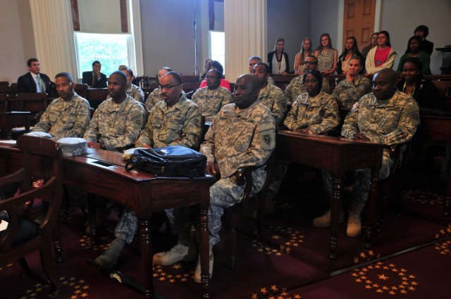 Army Green to Service Blue