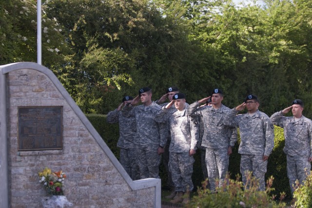 101st, Beuzeville honor fallen at D-Day 71st anniversary