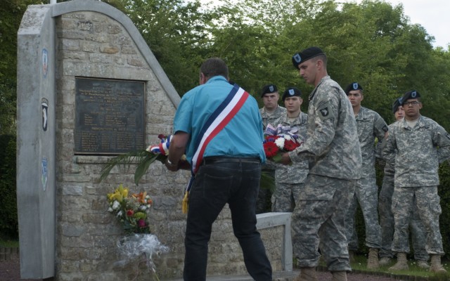 101st, Beuzeville honor fallen at D-Day 71st anniversary