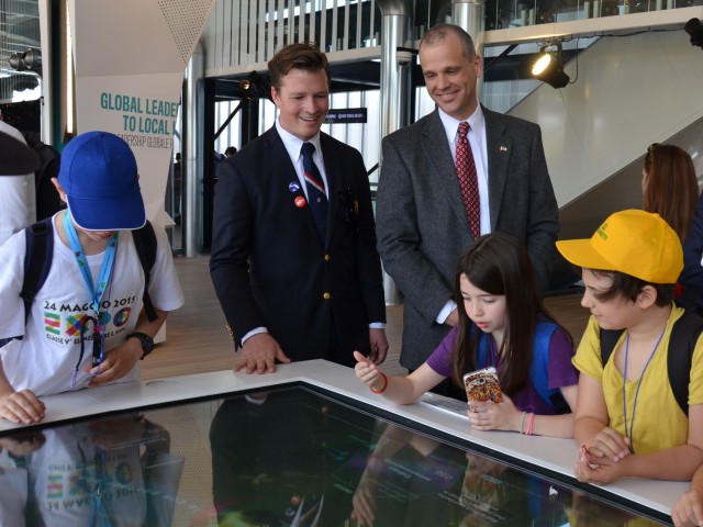 Garrison Commander supports U.S. efforts at Milan Expo 2015
