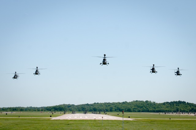 Aviation squadron to conduct final flight of Kiowa Warrior helicopter