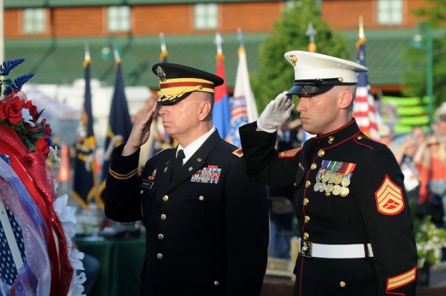 Local military joins Chicago land community in welcoming traveling Vietnam Memorial Wall
