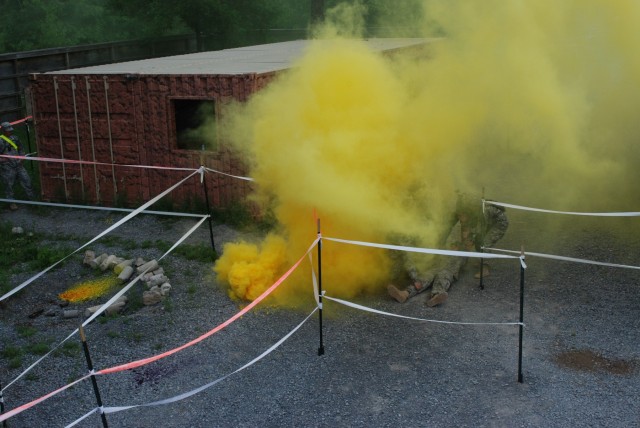 New York Army National Guard Soldiers hone detainee operatons skills at Fort Drum