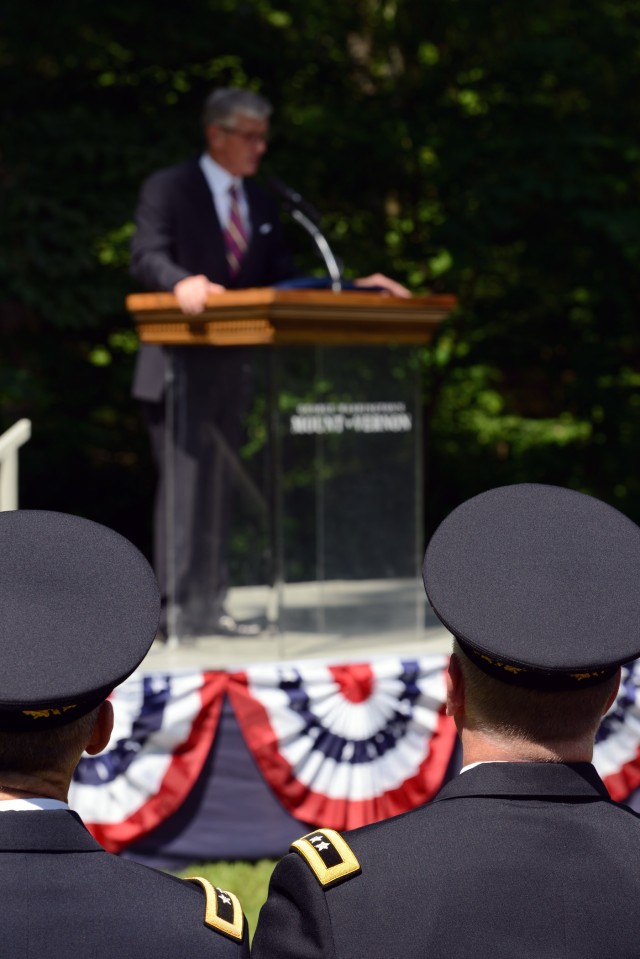 McHugh kicks off Army birthday week, presents Purple Hearts