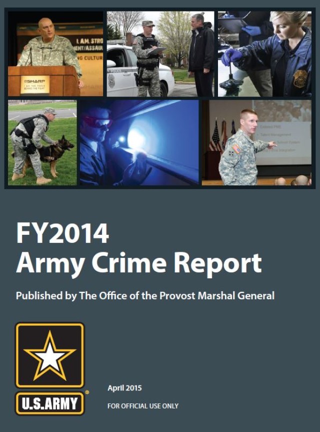 Fiscal Year 14 Army Crime Report