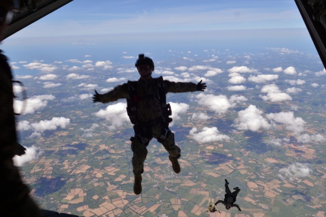 Squadron, Command participate in D-Day commemoration