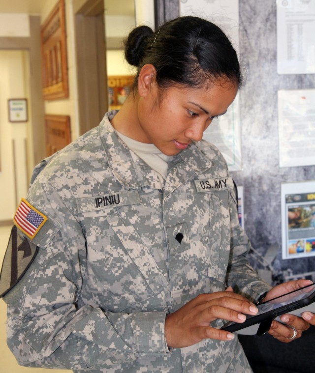New mobile SHARP app brings info to troops' fingertips