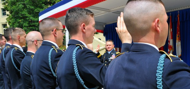 VCSA Gen. Daniel Allyn Re-enlists Soldiers at Army 240th Birthday