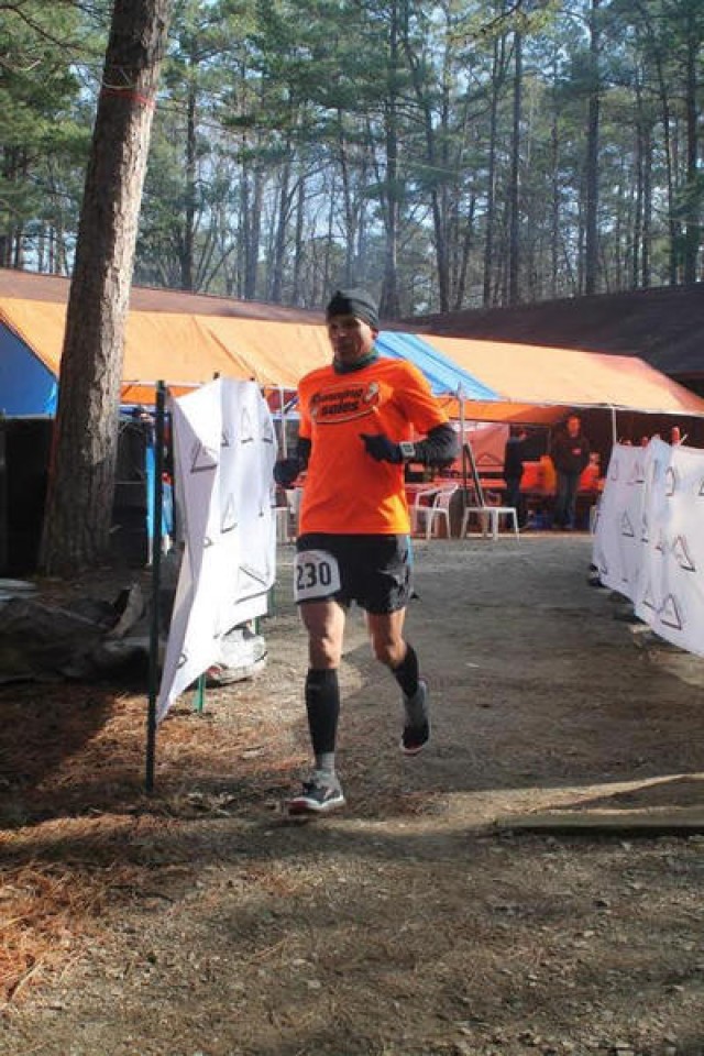 Mile 56 of 100-mile race