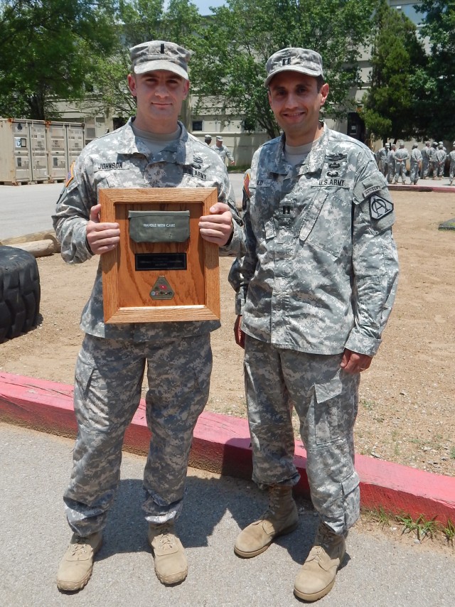 New father, IED 'ace' get back helmet, armor that saved their lives