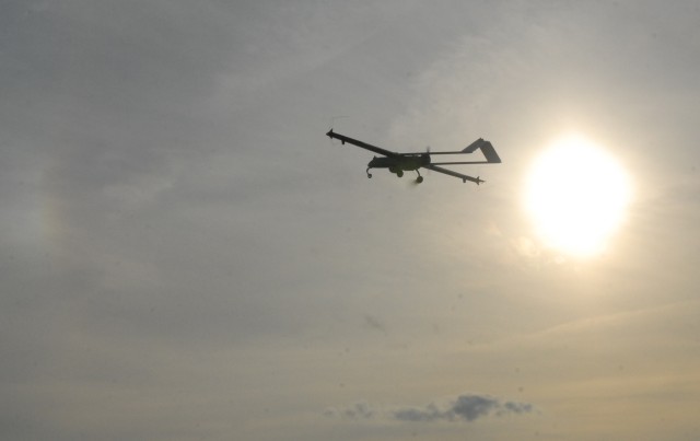 Virginia Army National Guard unit launches UAV