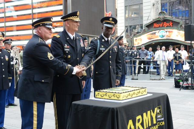 Army celebrates 240th birthday in NYC