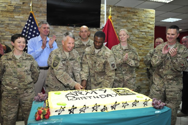 Army Birthday in Afghanistan