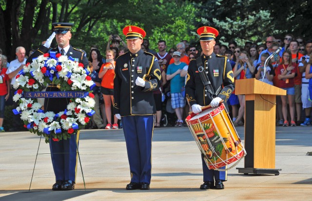 Old Guard Readies Wreath