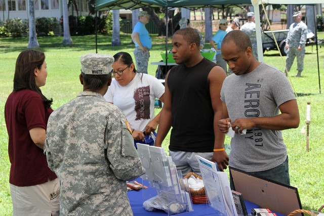 Historic health fair on historic Palm Circle