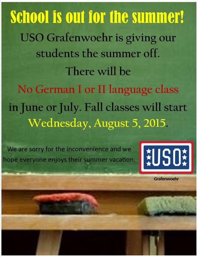 USO German language classes